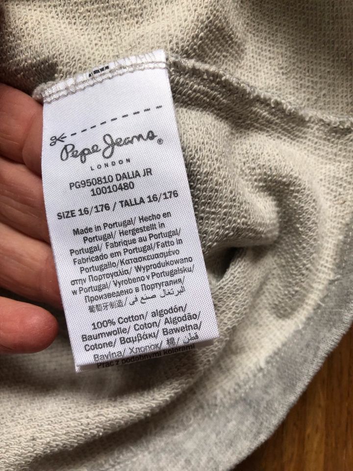 Sweatshirt-Kleid grau PEPE JEANS Gr. 158 164 176 TOP in Köln