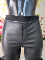 Sexy 2in1 Leder Look Leggings Mango Basics Schwarz S 36 Hose pant Nordrhein-Westfalen - Übach-Palenberg Vorschau