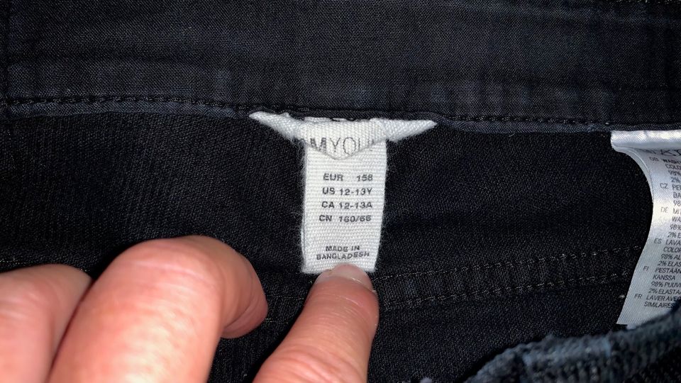 3 x  Jeans Hosen für Jungs Gr. 158 - H&M Pull on Yigga in Nürnberg (Mittelfr)