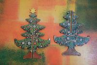 DDR Weihnachtsbaum Pappaufsteller – Seltene Vintage-Deko! ✨ Sachsen - Annaberg-Buchholz Vorschau