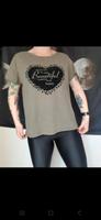 Shirt Größe 46 oliv/khaki Janina Motiv Niedersachsen - Bad Münder am Deister Vorschau
