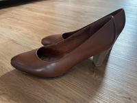 Tamaris Pumps Cognac use Größe 39 Saarland - Ottweiler Vorschau