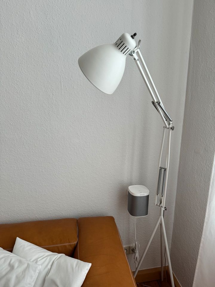 MOEBE Stand floor lamp, Stehlampe, Leselampe, weiß/ white in Hannover