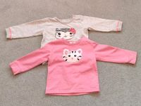 Sweatshirt Pullover Katze grau rosa Gr. 86 92 Hessen - Linden Vorschau