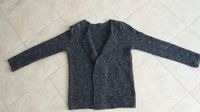 Cardigan Einzelstück handgestrickt anthrazit Boucléwolle meliert Berlin - Reinickendorf Vorschau