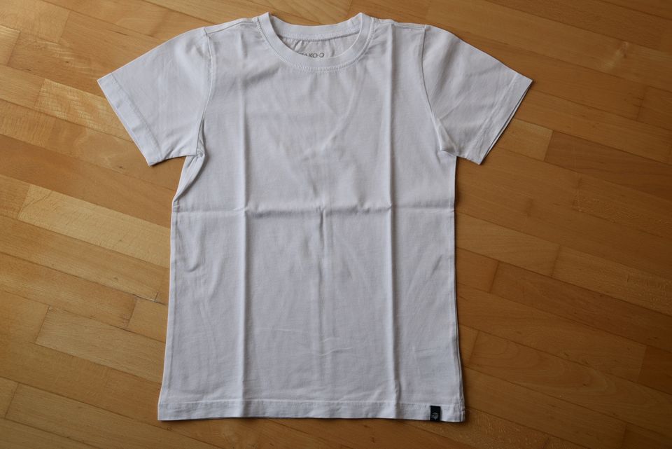 JAKO-O T-Shirt Gr. 128 / 134, Shirt weiß in Eslohe