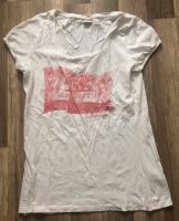 Esprit Shirt Weiß mit Frontprint, kurze Arme, Größe XXL Sachsen - Leisnig Vorschau