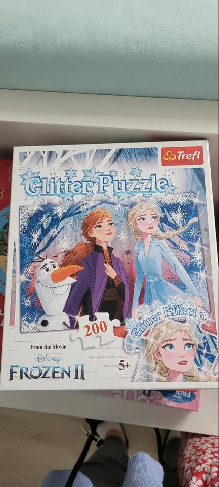 Glitzer puzzle elsa in Aalen