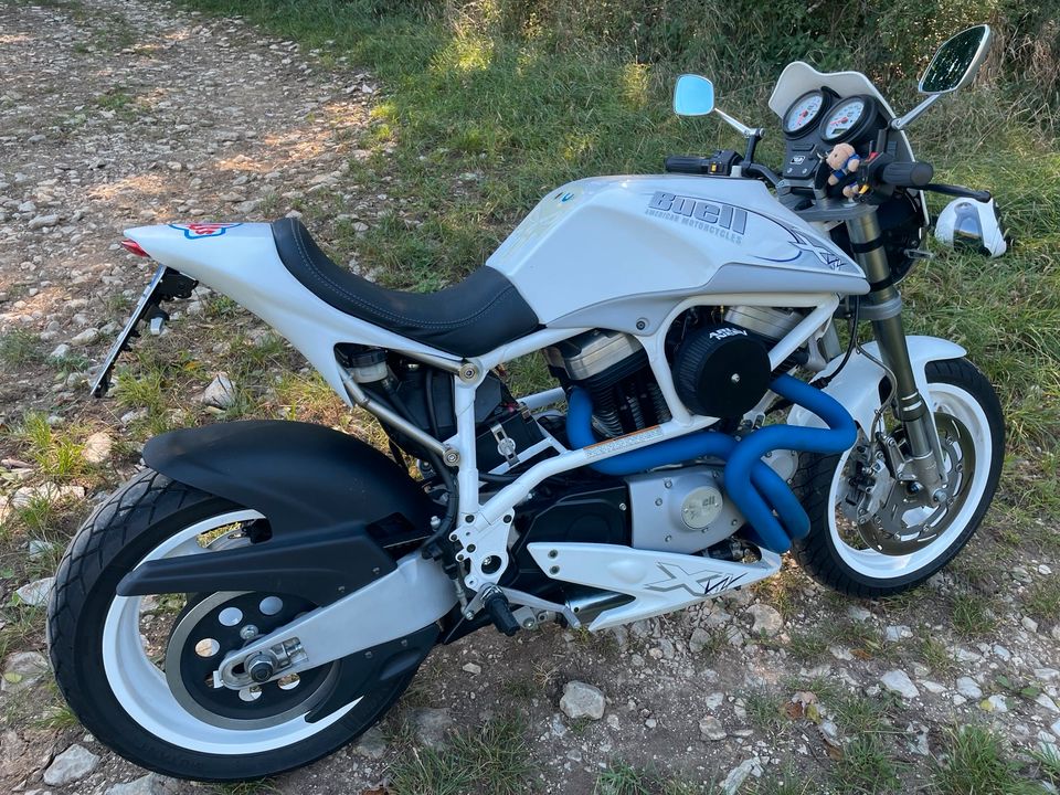 Buell X1 White Lightning Umbau Streetfighter in Hilpoltstein