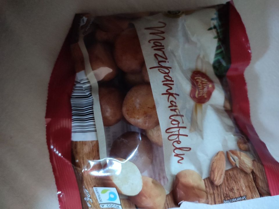 Schoko Schokomünzen süßes Marzipankartoffel Paket in Neckargemünd