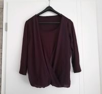 Lagen-Shirt Bluse langarm Bordeaux-Rot, weinrot, Brombeer-Rot Bayern - Bobingen Vorschau