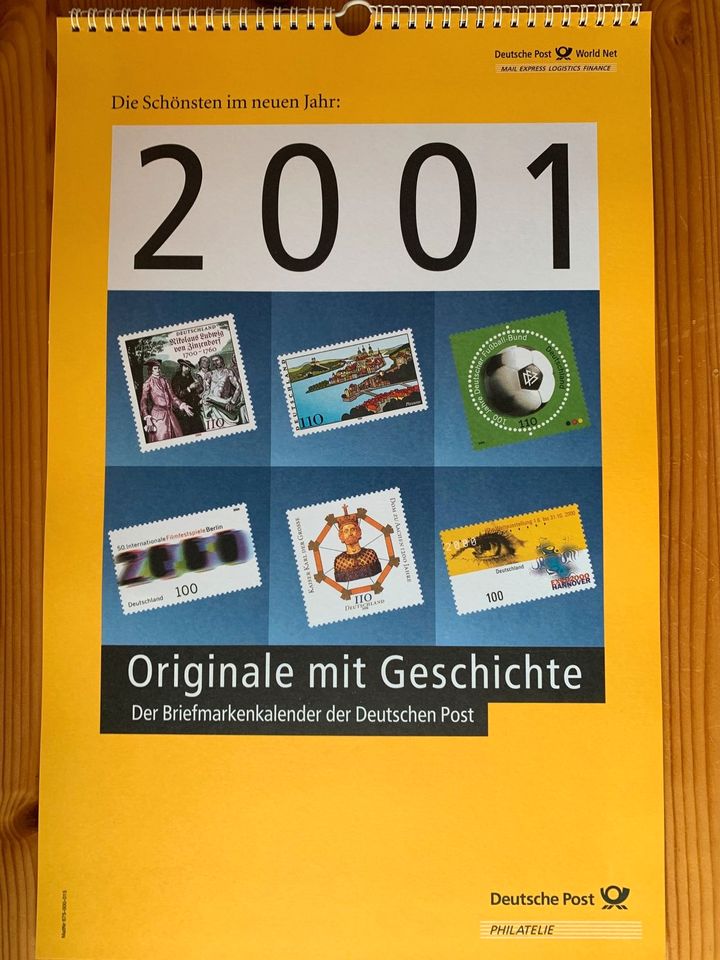 Briefmarken-Kalender 1982,1985-87,1991-94,1996,1998-2005 in Guldental