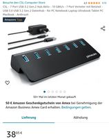 7 Port USB 3.2 Hub Aktiv mit Netzteil Hannover - Vahrenwald-List Vorschau