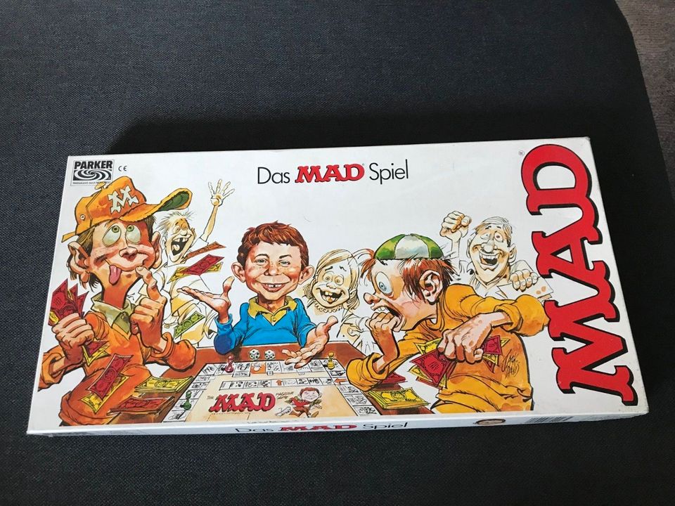 Das MAD Spiel - Brettspiel von Parker aus 1982 Geprüft komplett in Berlin