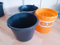 3x Eimer Obi Schwarz 12 l Orange 10 l Kunststoffeimer ohne Deckel Pankow - Weissensee Vorschau