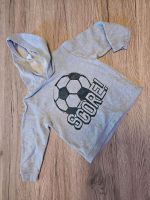 Pullover pulli hoodie H&M gr 98 104 grau Fussball Nordrhein-Westfalen - Lüdenscheid Vorschau
