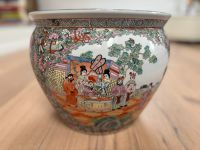 Chinesischer Übertopf groß Vintage Koi Fishbowl detailliert Nordrhein-Westfalen - Kaarst Vorschau