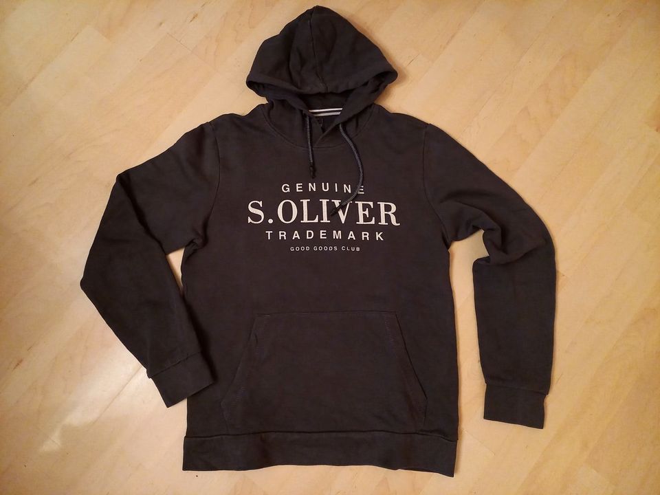 S.Oliver Sweatshirt Hoodie grau Gr. M in Landshut