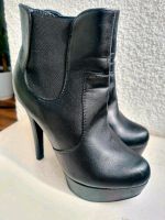 Stiefeletten Plateau High Heels schwarz 38 Baden-Württemberg - Reutlingen Vorschau