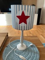 Tischlampe, Babyzimmer, Handmade, Holzfuß, shabby chic, babyblau Nordrhein-Westfalen - Bad Lippspringe Vorschau