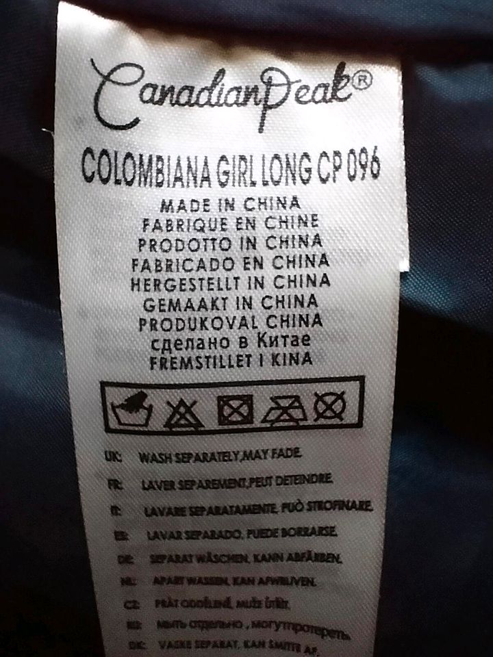 ☆ Canadian Peak Mantel Colombiana blau ☆ in Endingen