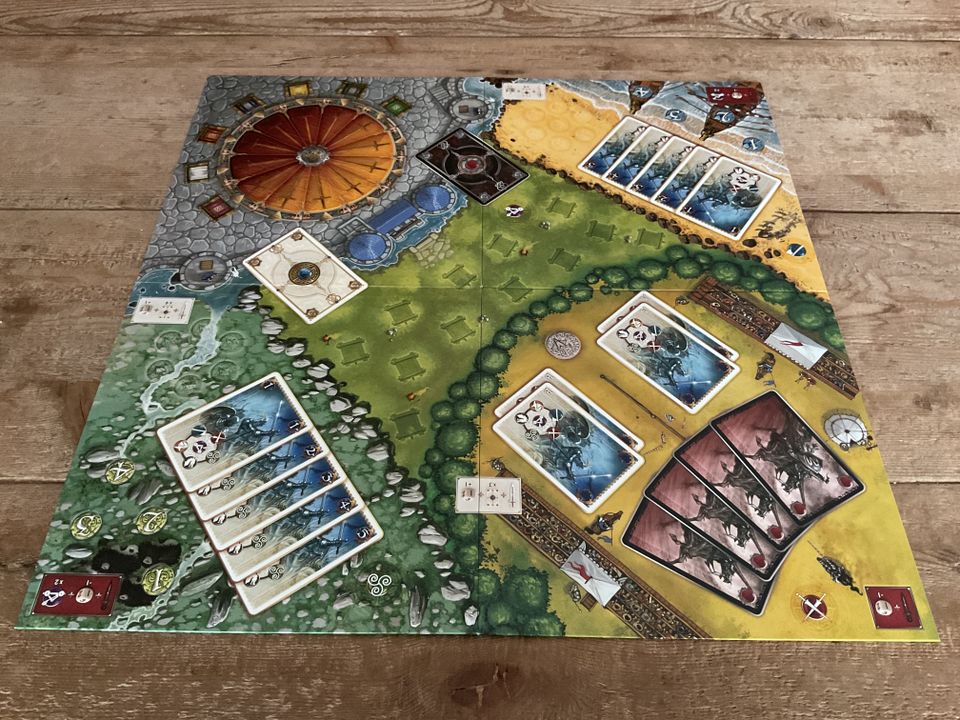 Schatten über Camelot und 8 bemalte Ritter, Brettspiel in Mörfelden-Walldorf