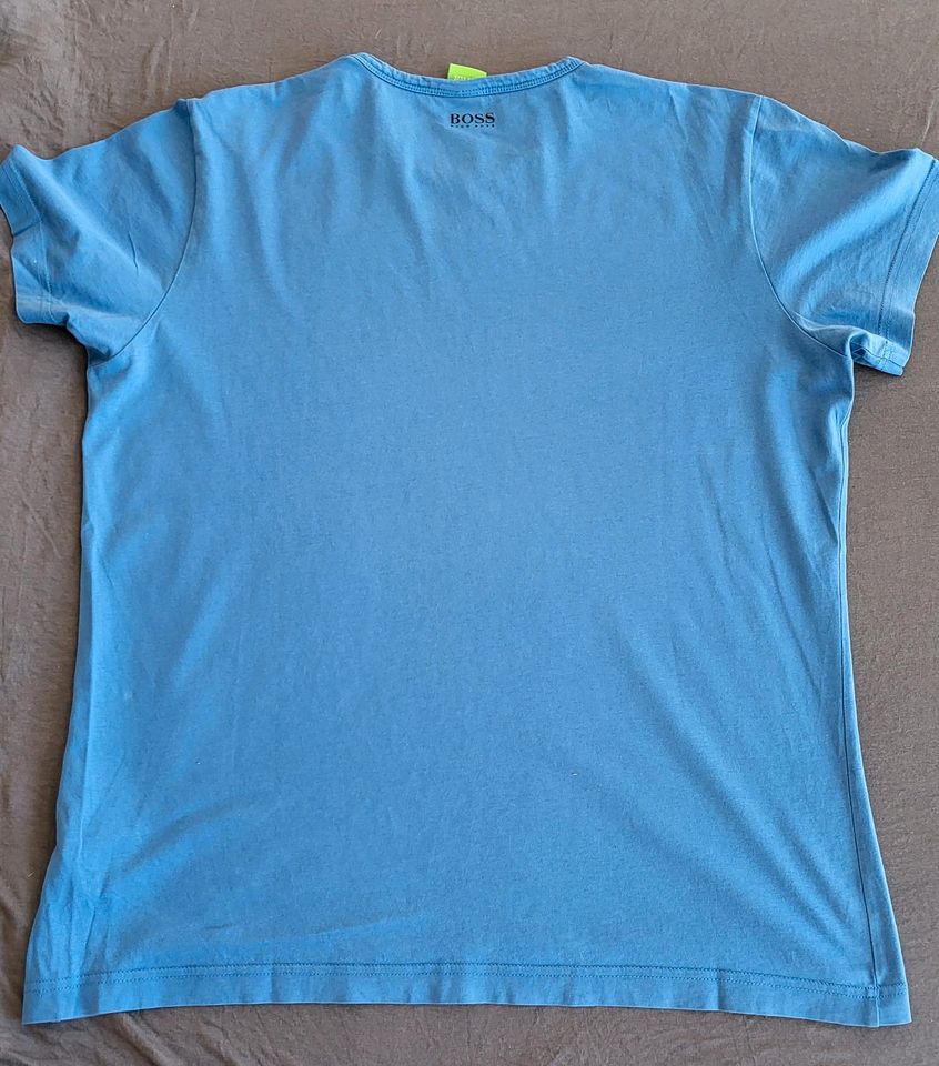 Hugo Boss Green T-Shirt  blau L in Schöneck