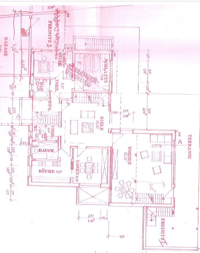 Architektenhaus mit eigenem Bürotrakt in Geiselhöring gegen Gebot zu verkaufen in Geiselhöring