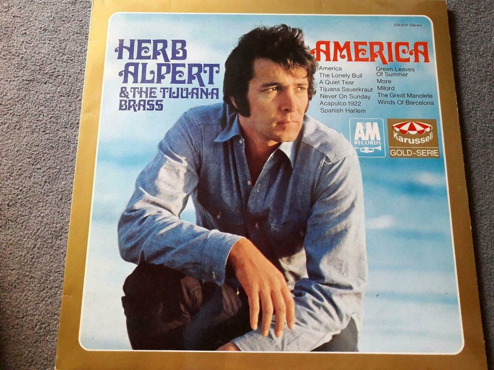 Herb Alpert & The Tijuana Brass AMERICA LP Vinyl in Schweitenkirchen