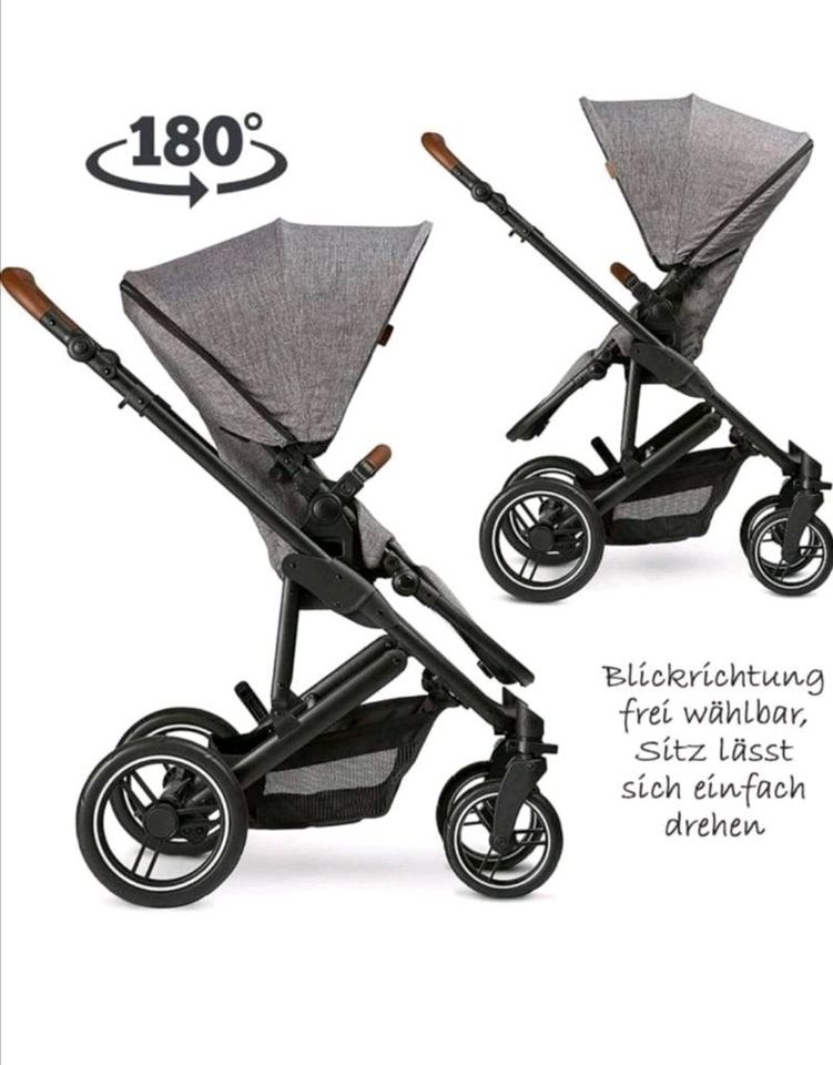 ABC Design Kinderwagen Set 3in1 Catania 4 - Circle Edition Grau in Hirschberg a.d. Bergstr.