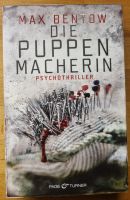 Max Bentow, Psychothriller: Die Puppenmacherin, Taschenb. Wuppertal - Cronenberg Vorschau