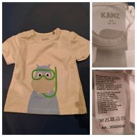 Neues Shirt, Kanz, Größe 68, weiß mit Nilpferd, 2,50 € Niedersachsen - Holle Vorschau