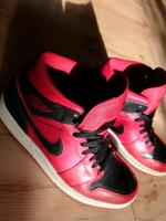 Nike Air Jordan rot schwarz Gr. 42 Bayern - Lauben Vorschau