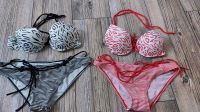 Push up Bikini XS S rot schwarz Sachsen - Chemnitz Vorschau