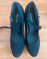 Tamaris Pumps mit Plateau schwarz Wildleder Köln - Lindenthal Vorschau