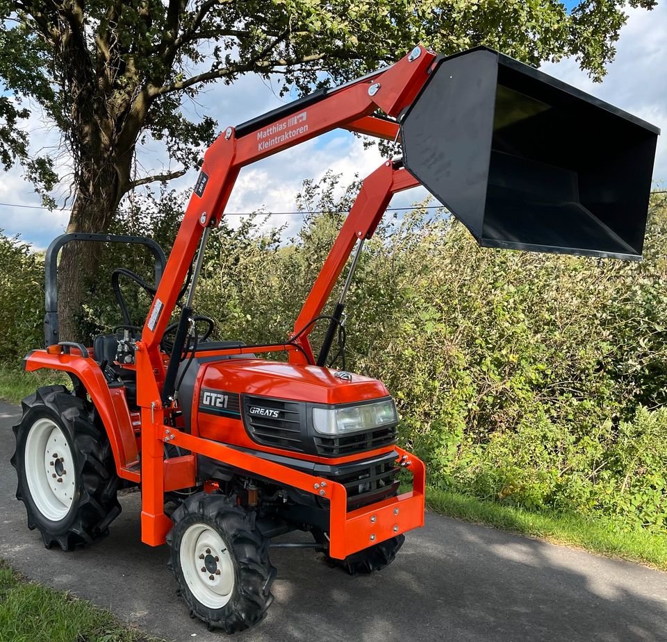 Kleintraktor Iseki Kubota Fieldtrac Yanmar Frontlader Allrad in Senden