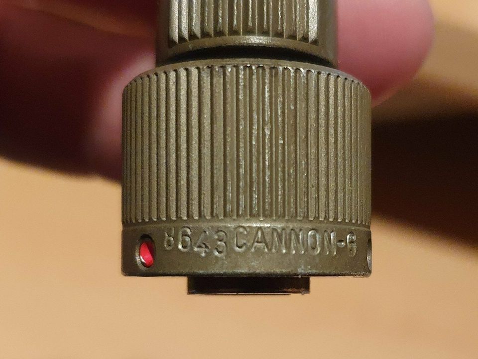 ITT CANNON Stecker CA3106E10SL-4P-B (Vater), Bajonettverschluss in Neumünster