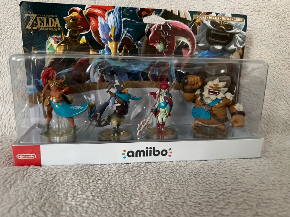 Amiibo Zelda Breath of the Wild / Urbosa /Revalo /Mipha / Daruk in Nürnberg (Mittelfr)