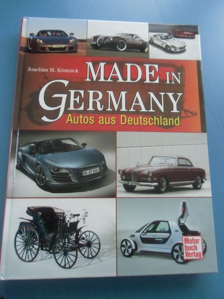 Bildband : Autos aus Deutschland made in Germany in Wilnsdorf