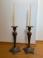 2 Kerzenständer antik massiv verziert Jugendstil 35cm hoch Innenstadt - Köln Altstadt Vorschau