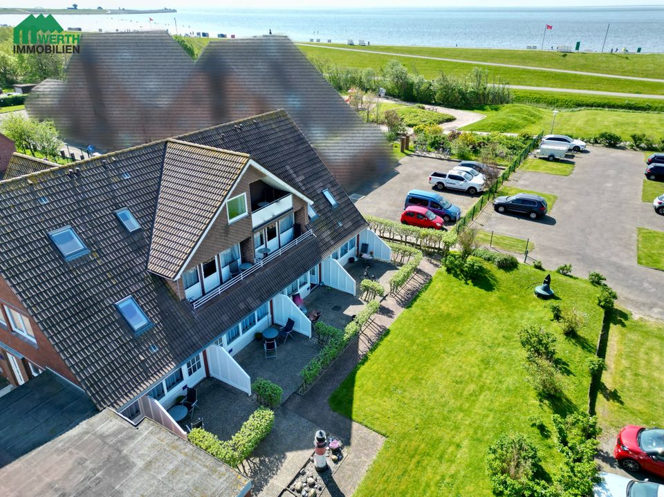 Exklusives Ferienappartementhaus - Eigenland - mit 14 Wohnungen in 2. Deichlinie mit Meerblick in Buesum