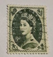 Briefmarke altes England Königin Elisabeth 9d Schleswig-Holstein - Hemmingstedt Vorschau