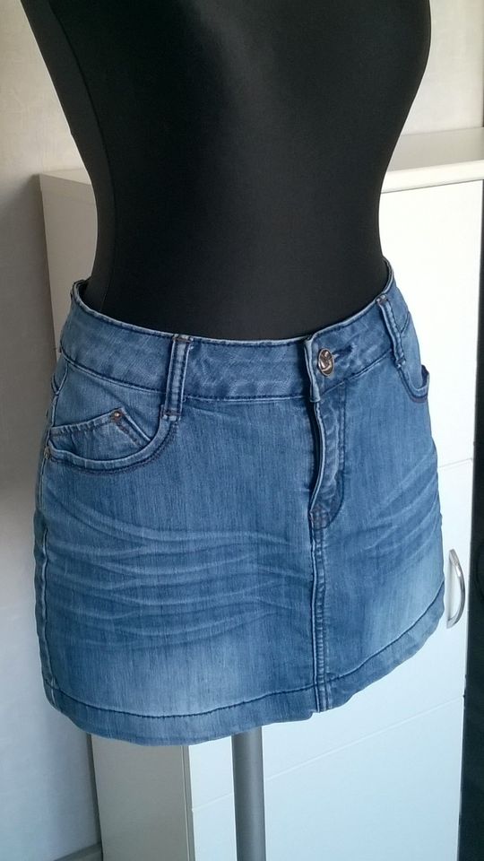 Jeansrock Minirock Rock Skirt Denim blau Gr. 36/38 Onado Jeans in Berlin