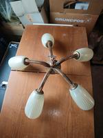 DDR retro Kronleuchter Lampe Haushaltsauflösung Sachsen - Radeburg Vorschau