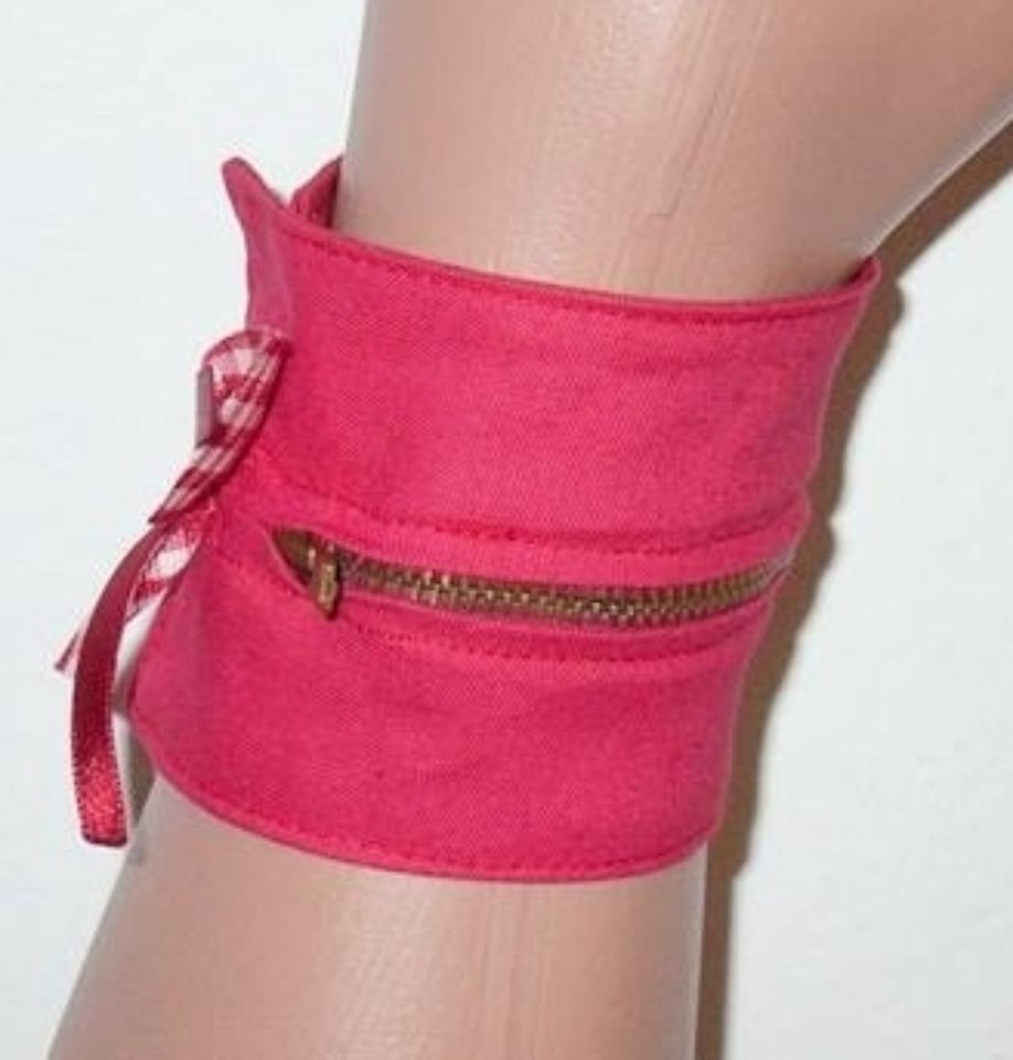 Armband-Tasche, Hüttenzauber, Einzelstück, Handmade, neu, rot in Traunstein