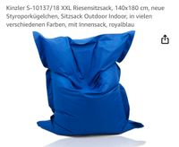 XXL Sitzsack blau Baden-Württemberg - Lörrach Vorschau