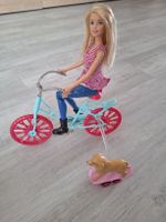 Barbie mit Fahrrad und Hund Niedersachsen - Jever Vorschau
