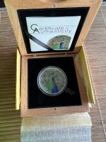 Magnificent Life Peacock Pfau 2015 Cook Island 1oz Silber Niedersachsen - Wallenhorst Vorschau