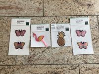 Aufkleber für Kleidung Schmetterlinge, Flamingo, Ananas Depot Bayern - Stadtbergen Vorschau