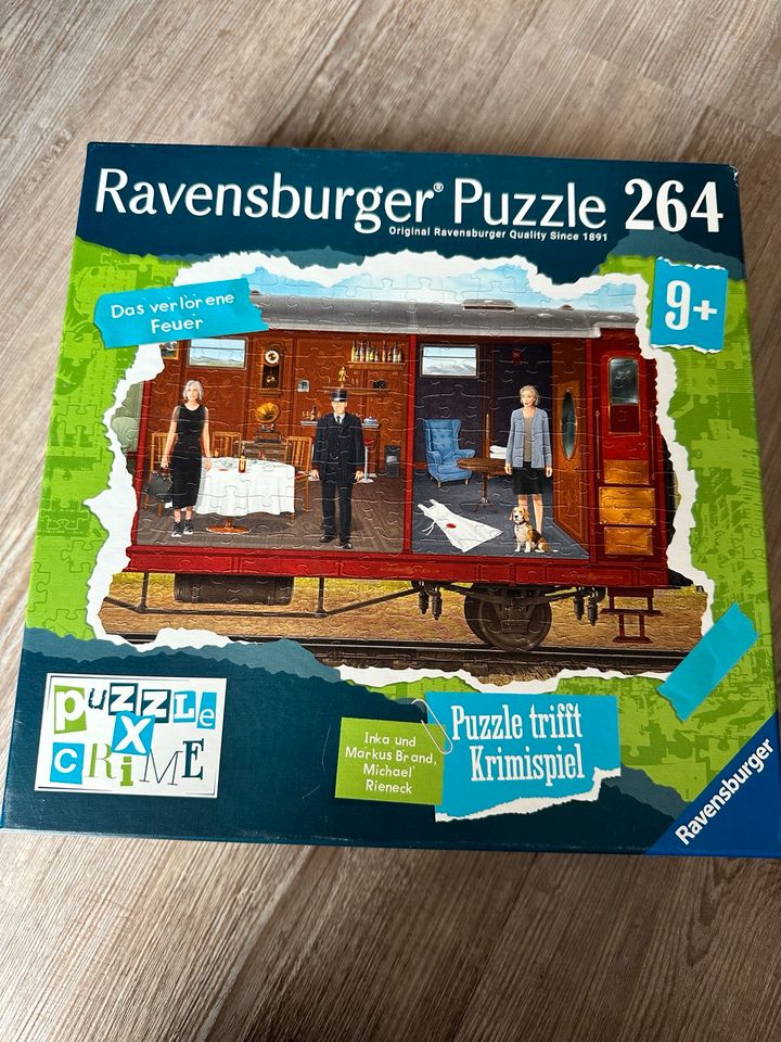 Puzzle Ravensburger crime krimispie 264 teile das verlorene Feuer in Laatzen